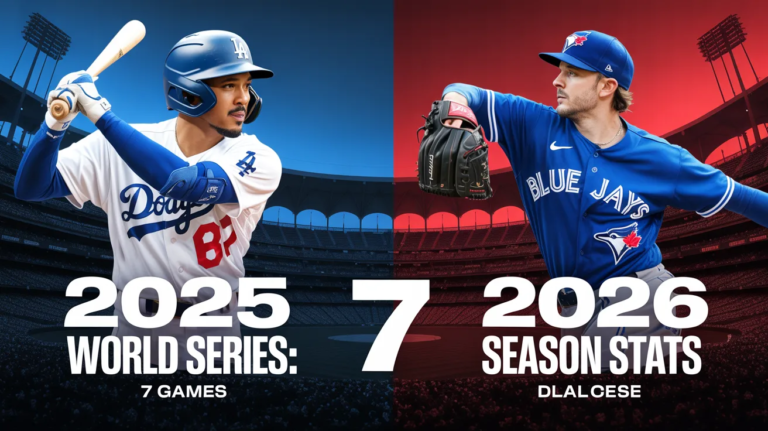 Dodgers vs Toronto Blue Jays Match Player Stats